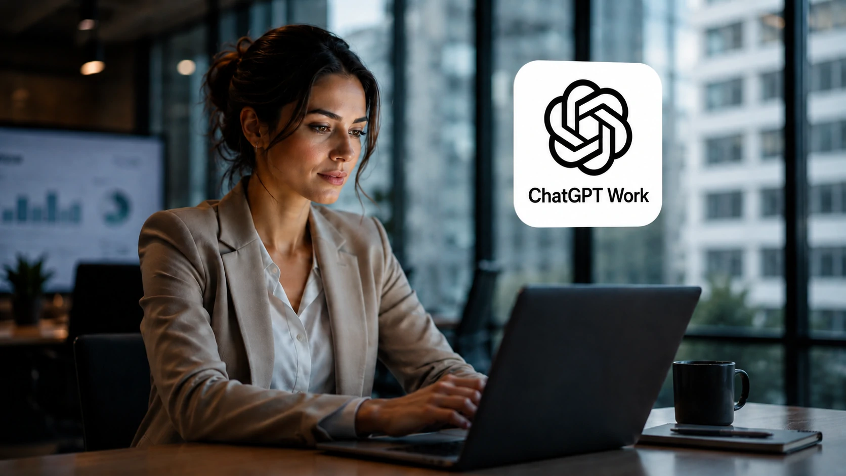 Agentes de IA executando processos empresariais automatizados em ambiente corporativo