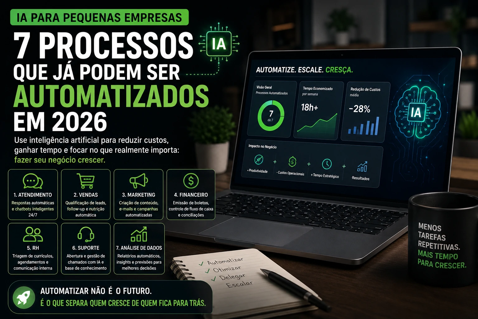 Automação comercial e crescimento de vendas
