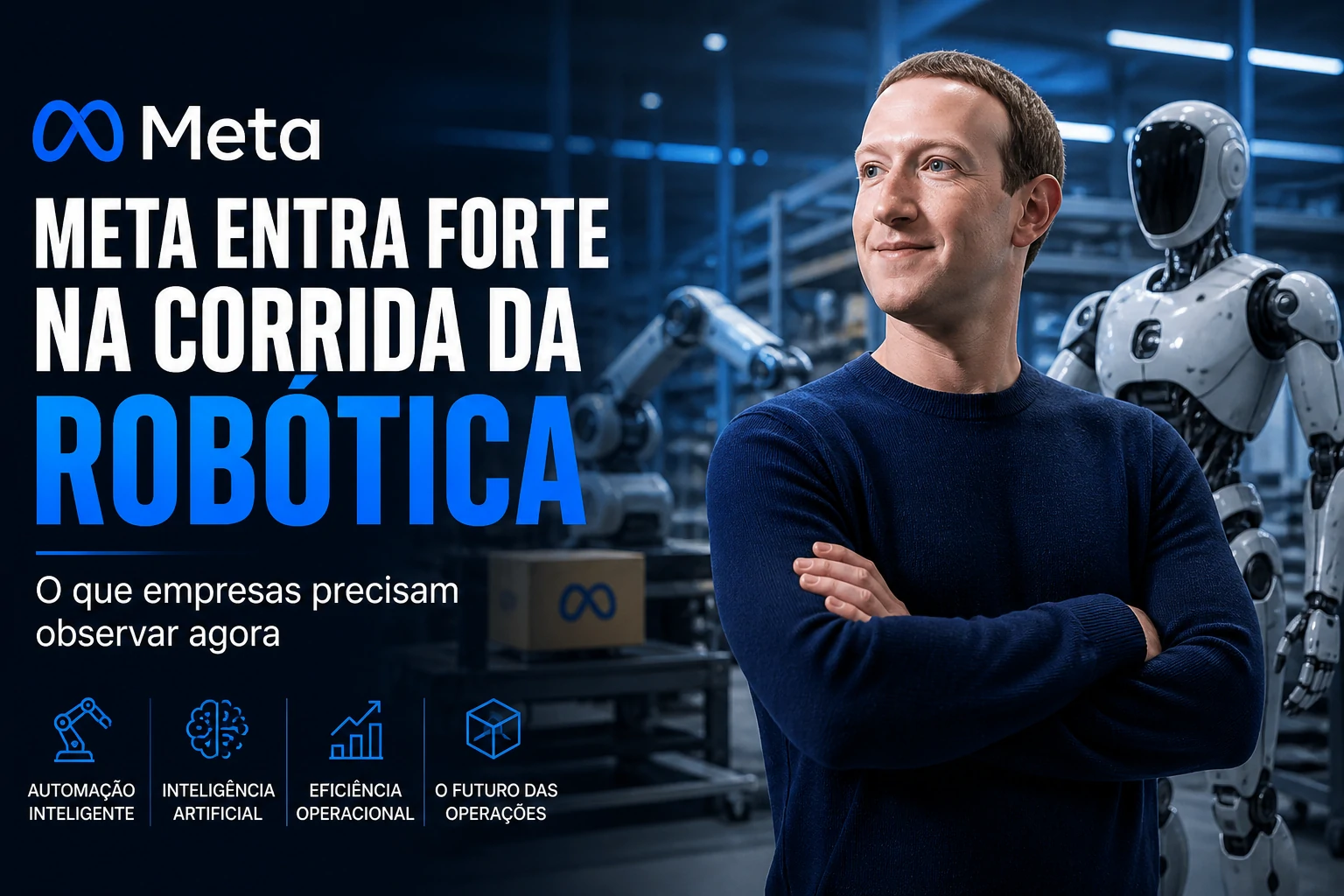 Robótica inteligente aplicada a operações empresariais