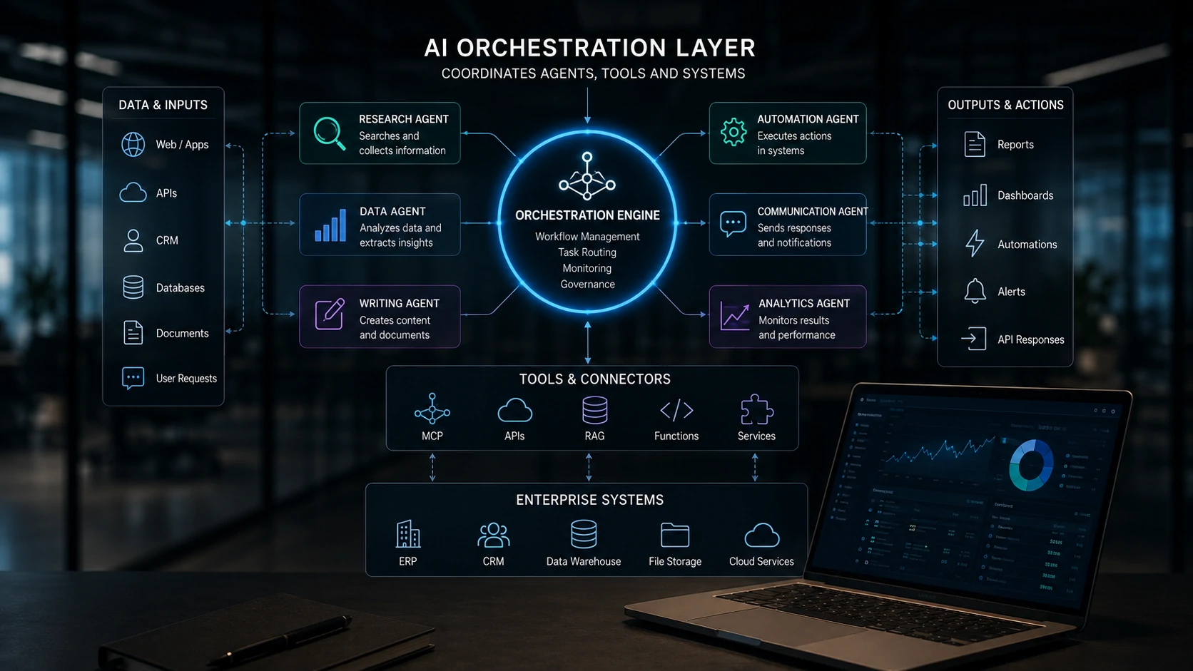 Integrated Enterprise AI Architecture