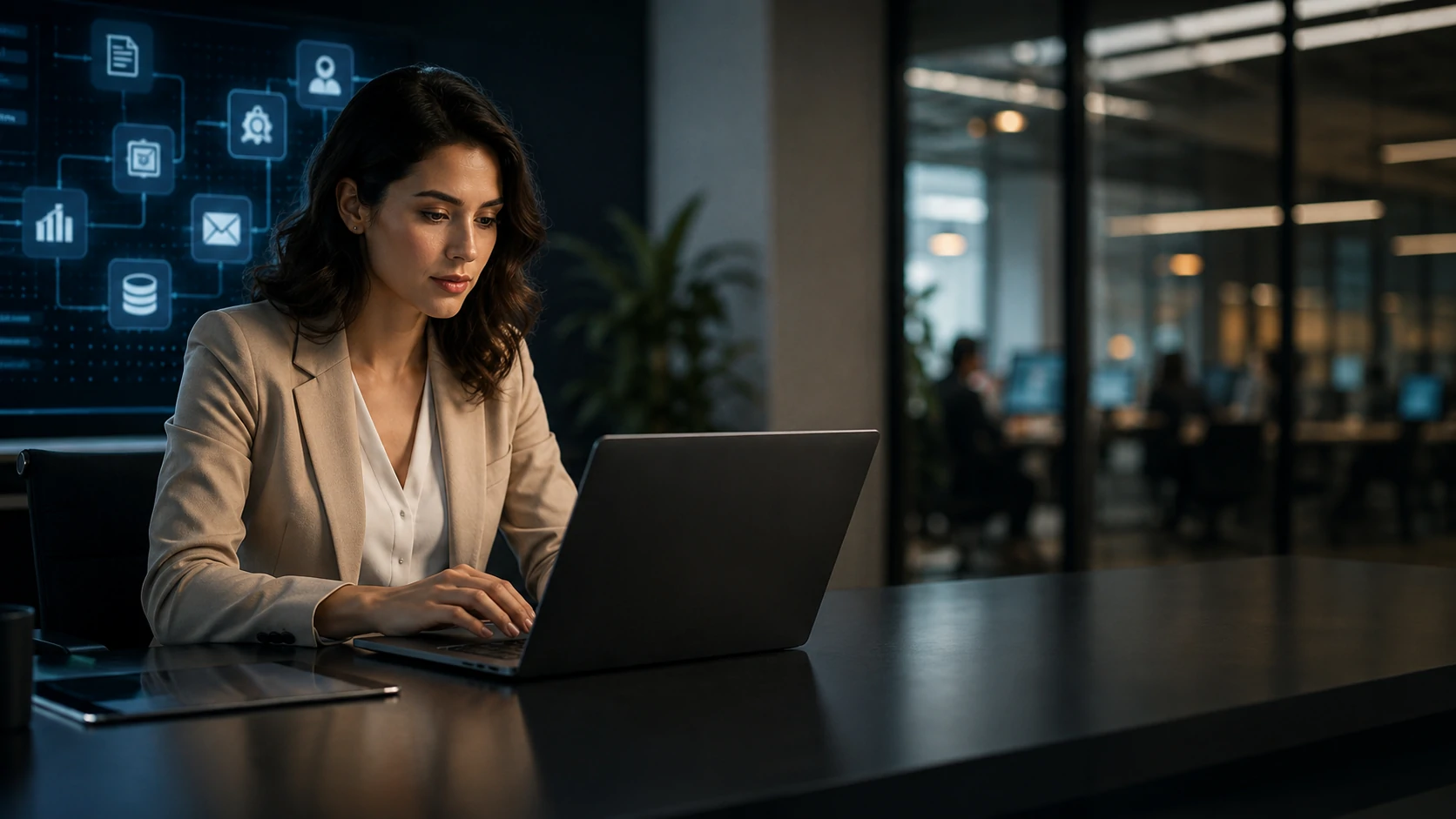 Automação de processos com inteligência artificial em ambiente corporativo
