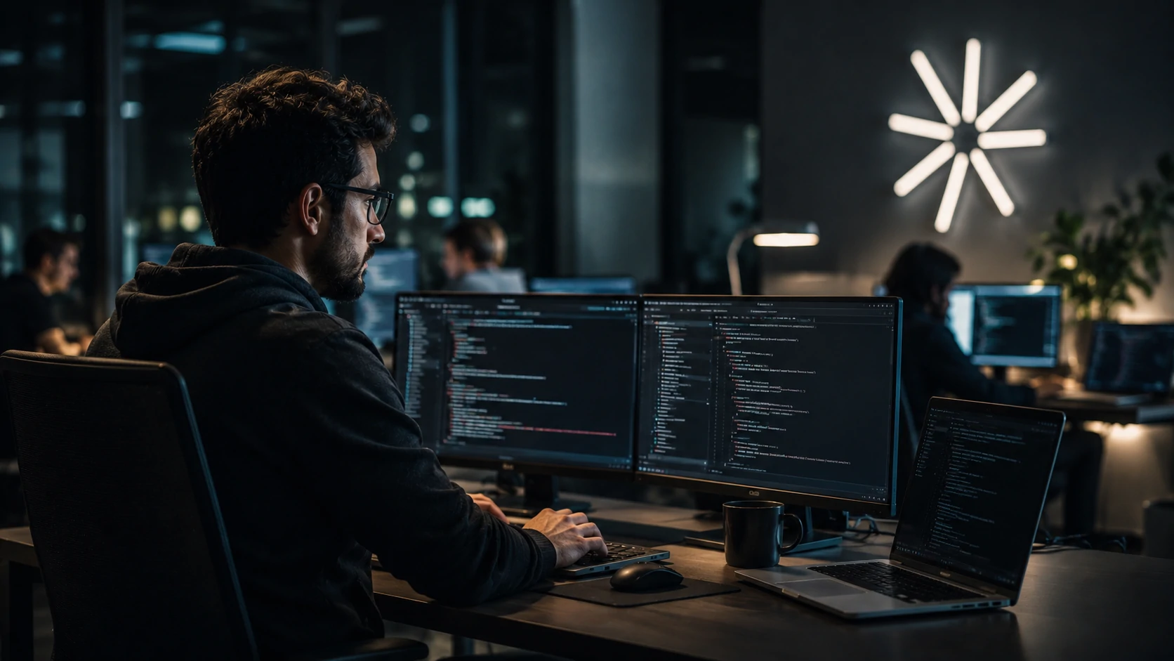 Claude Code e agentes autônomos executando fluxos corporativos