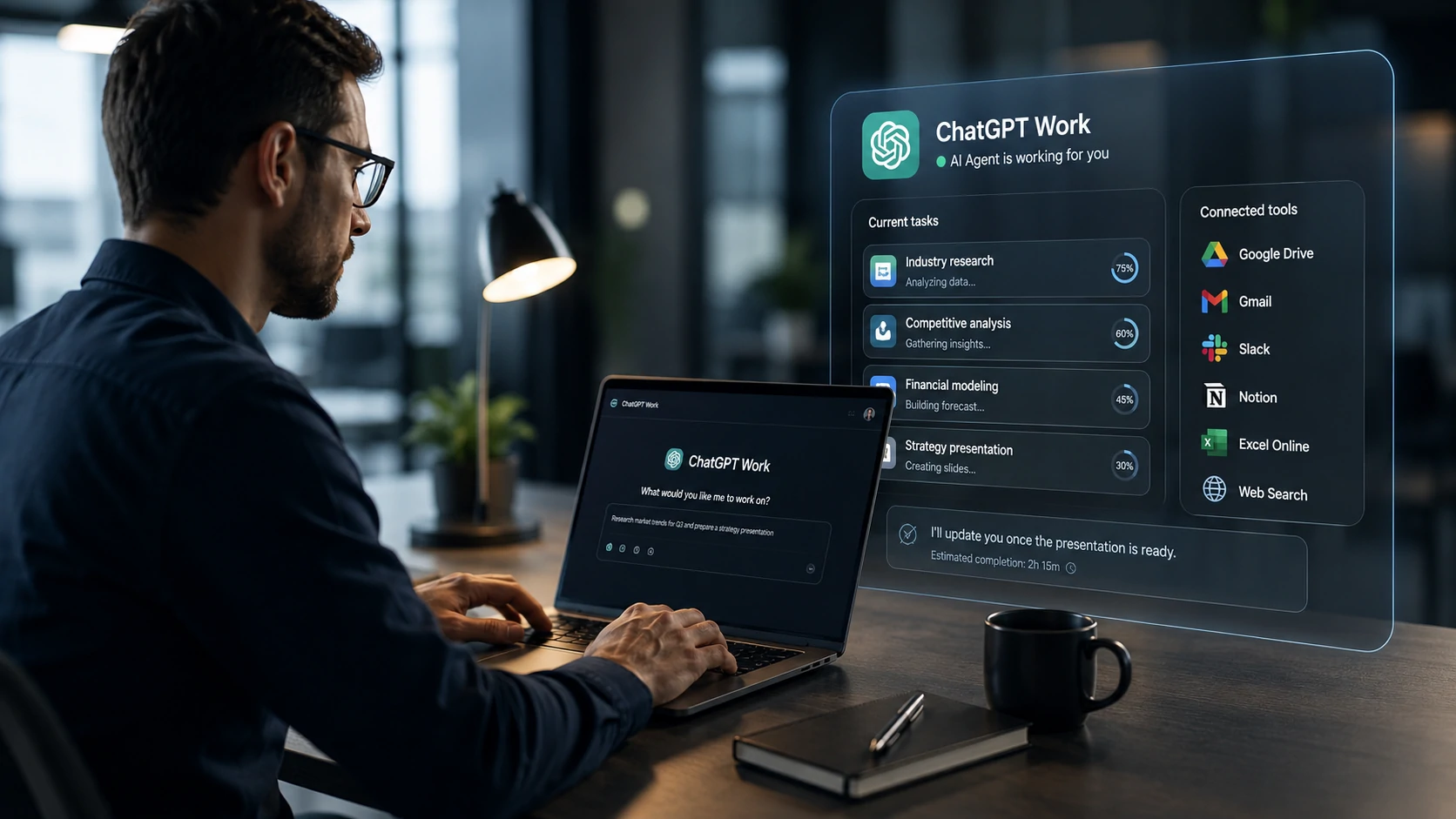 ChatGPT Work automatizando atividades corporativas