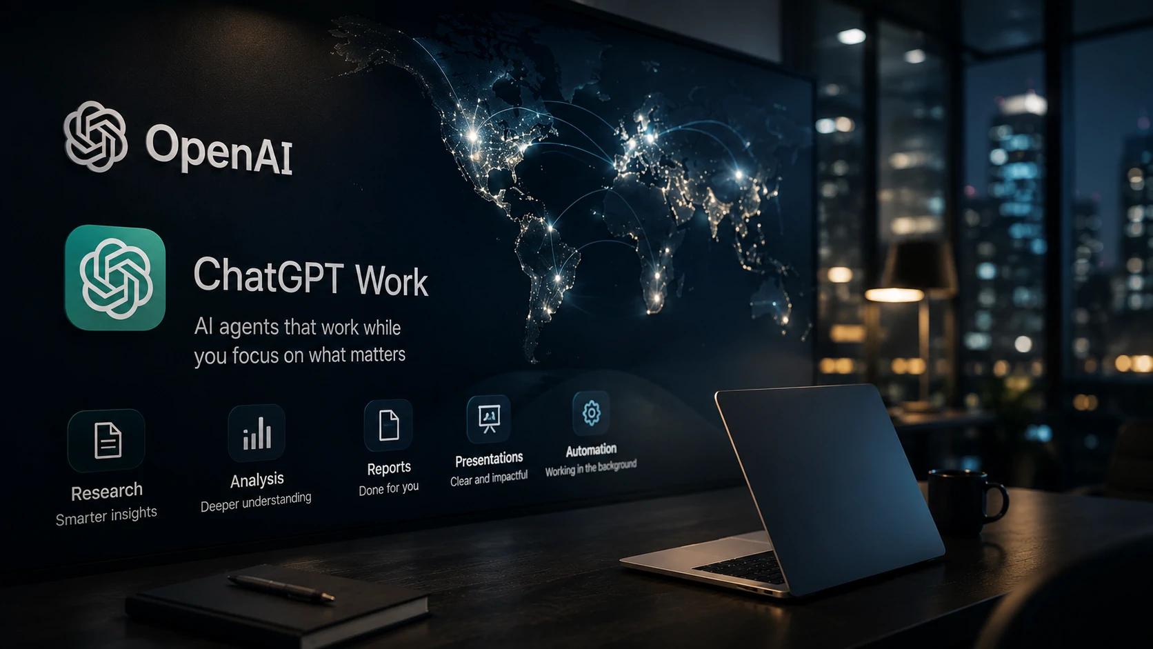 Mercado global de inteligência artificial disputando liderança em agentes corporativos