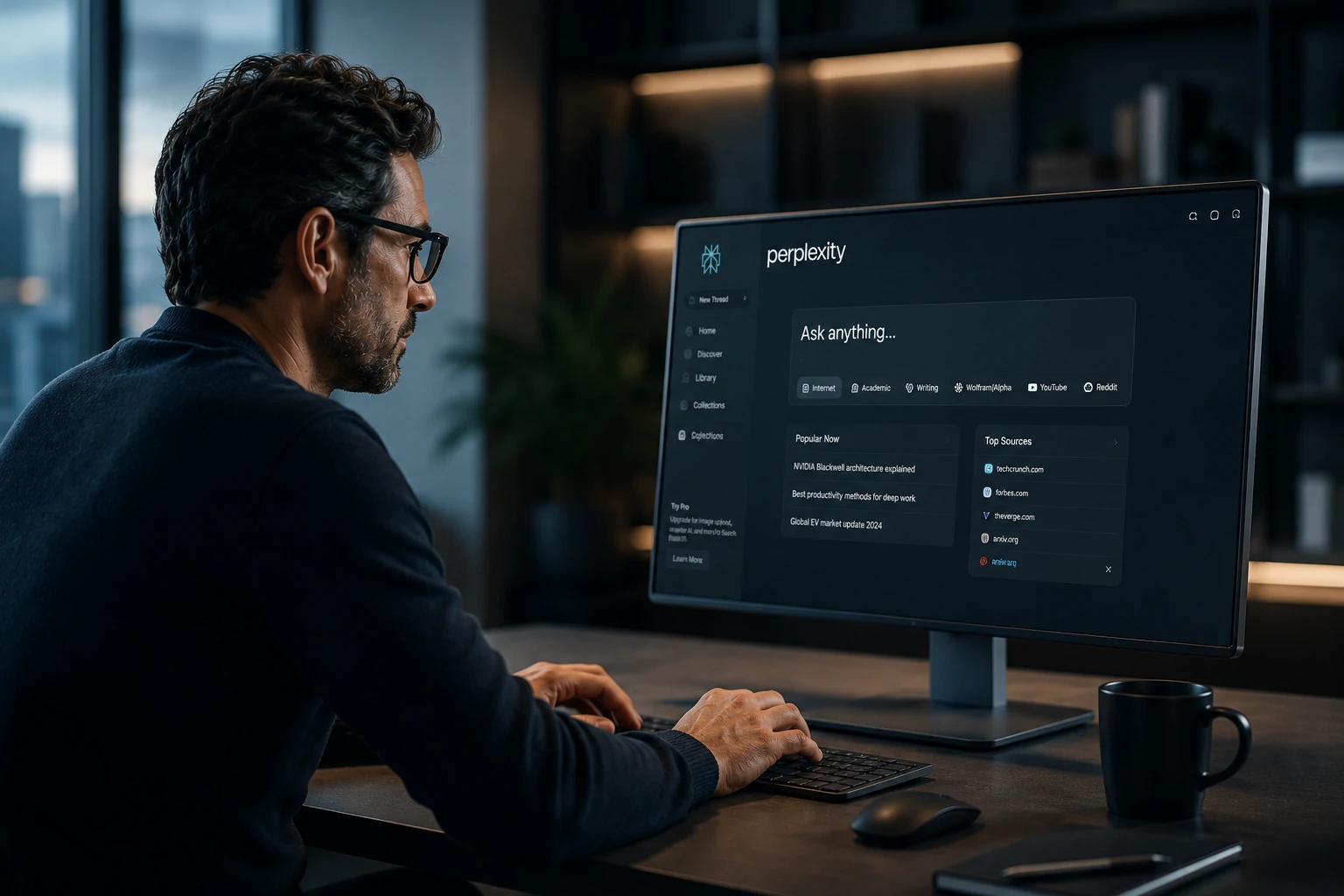 Perplexity Pro in a corporate environment