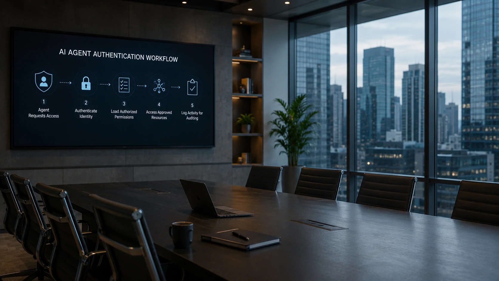AI agent authentication workflow