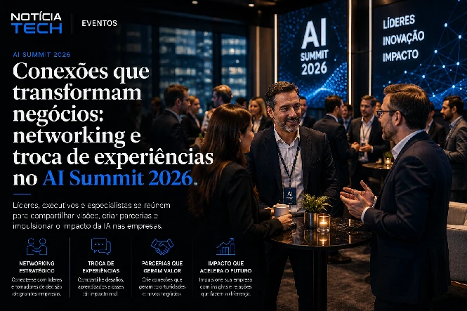 Plataforma futurista criando aplicativos através de prompts e inteligência artificial