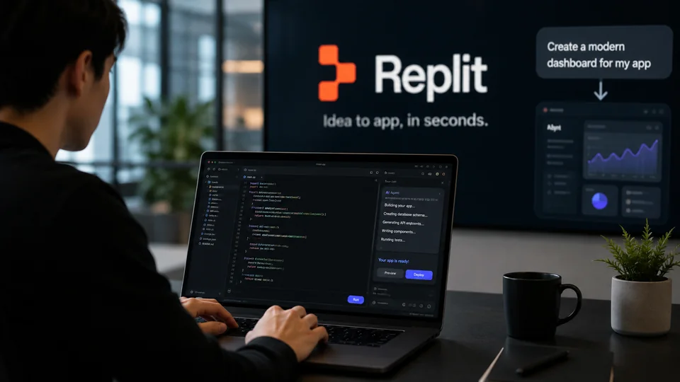 Amjad Masad, Replit CEO, represents the shift from traditional software development toward an AI-agent-driven approach