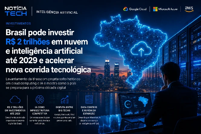 Infraestrutura digital e inteligência artificial impulsionando transformação tecnológica no Brasil
