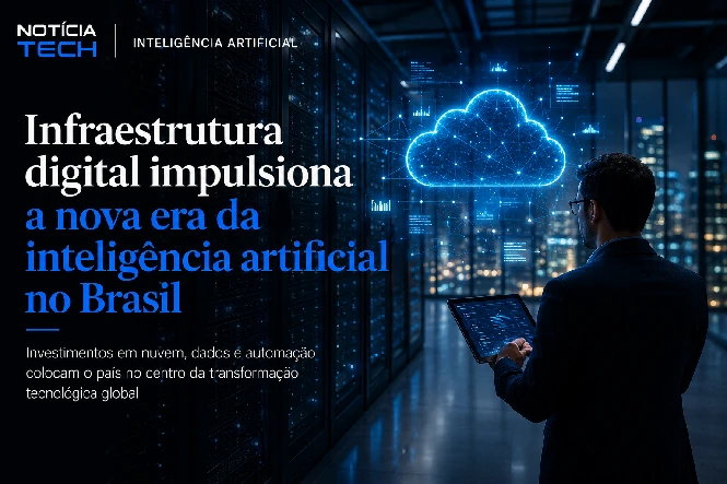 Infraestrutura de data centers e computação em nuvem impulsionando inteligência artificial