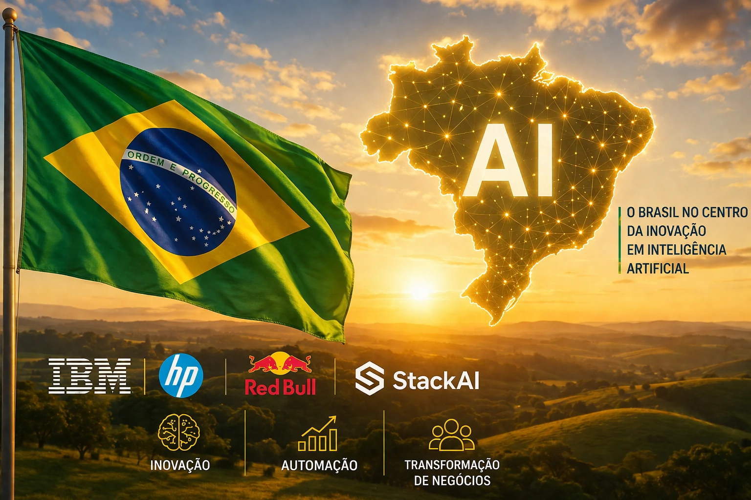 Brasil no centro da expansão global da inteligência artificial