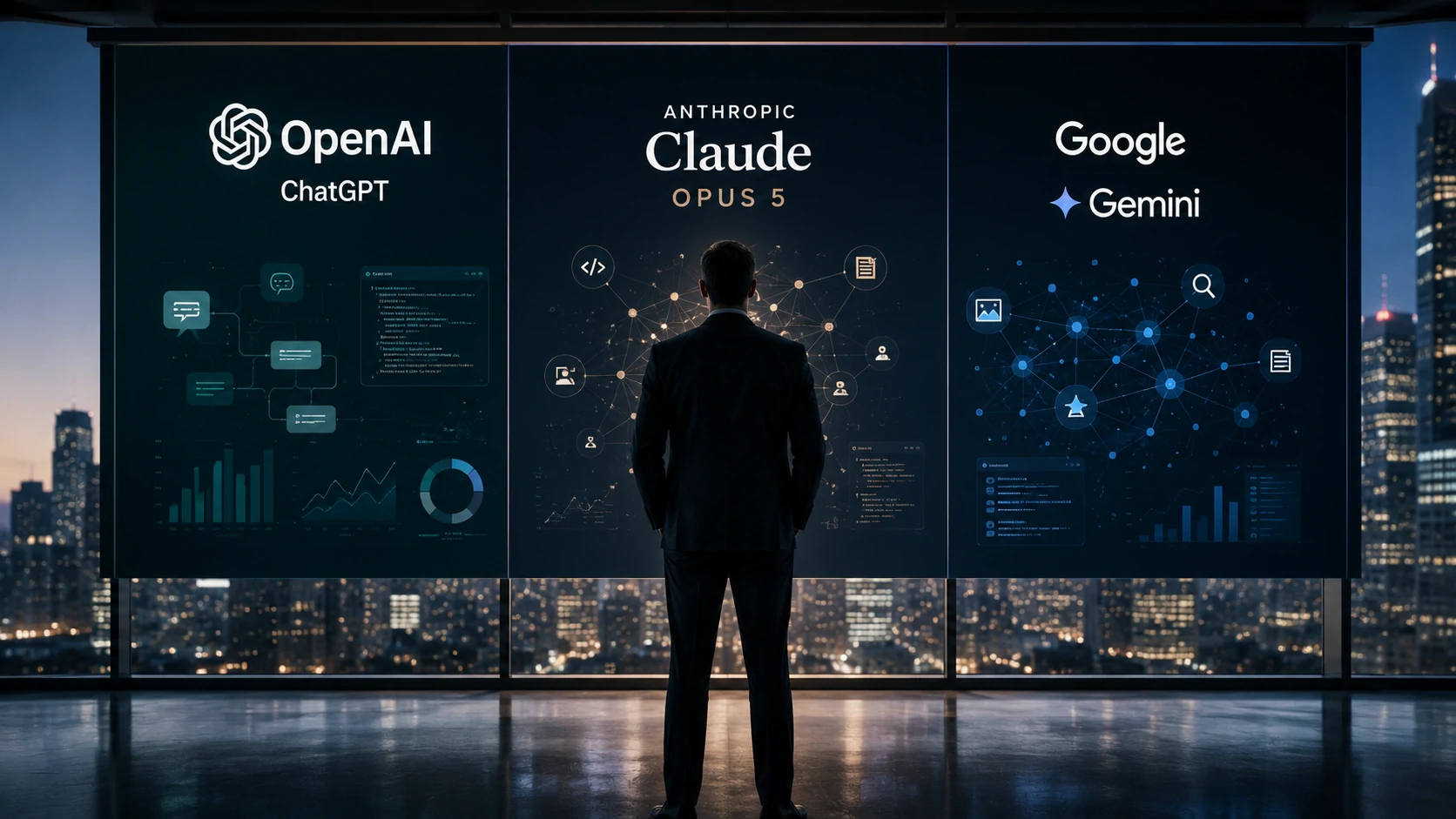 Companies compete for leadership in enterprise artificial intelligence