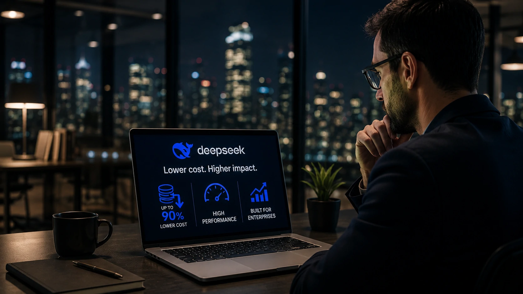 Empresas analisam redução de custos com novos modelos de inteligência artificial.