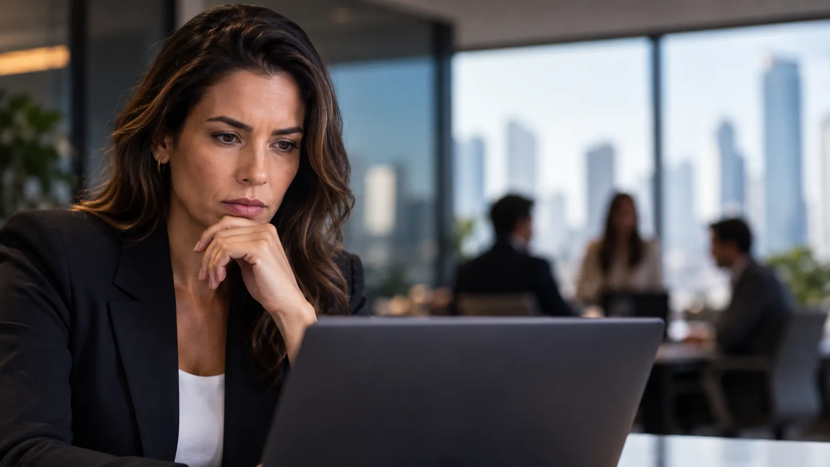 Executives analyzing artificial intelligence adoption at a Brazilian company