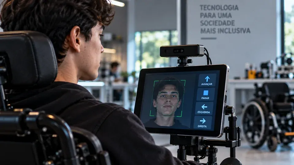 Face Control: IA reconhece expressões faciais para controlar cadeira de rodas