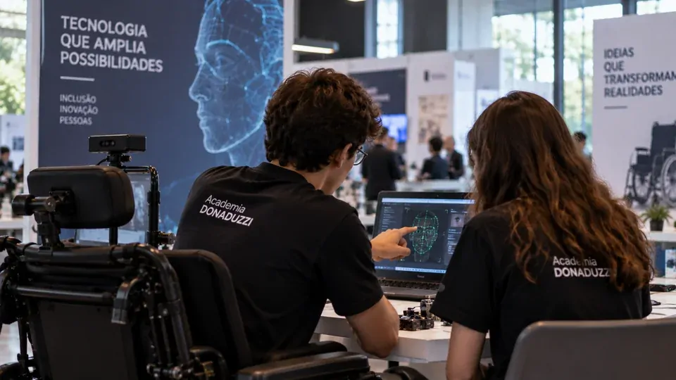 Estudantes brasileiros apresentam tecnologia assistiva baseada em IA