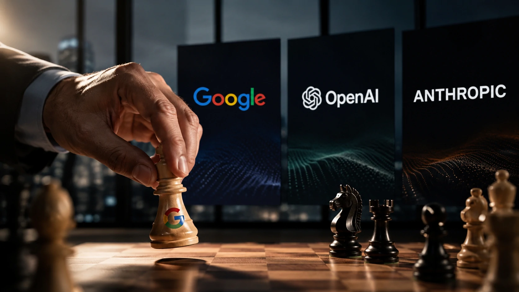 Executivos observam disputa entre Google, OpenAI e Anthropic após adiamento do Gemini 3.5