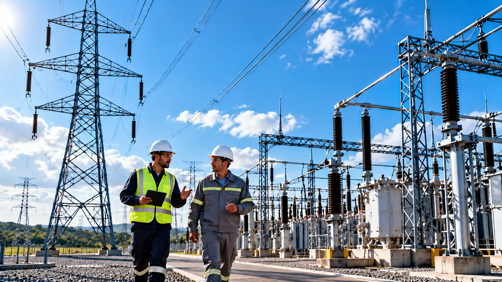 Data center com servidores e infraestrutura elétrica representando a demanda de energia da inteligência artificial no Brasil