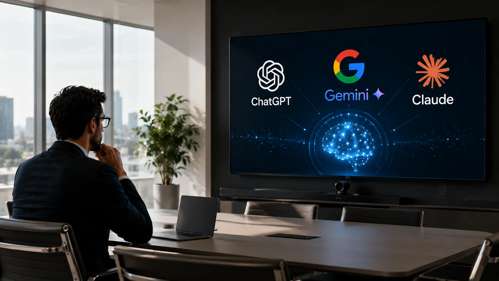 ChatGPT, Gemini e Claude competem pela liderança da IA corporativa