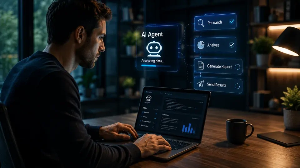 Local AI running tasks directly on a computer