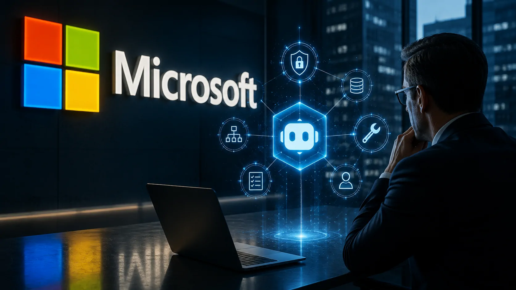 Microsoft e governança de agentes de inteligência artificial nas empresas