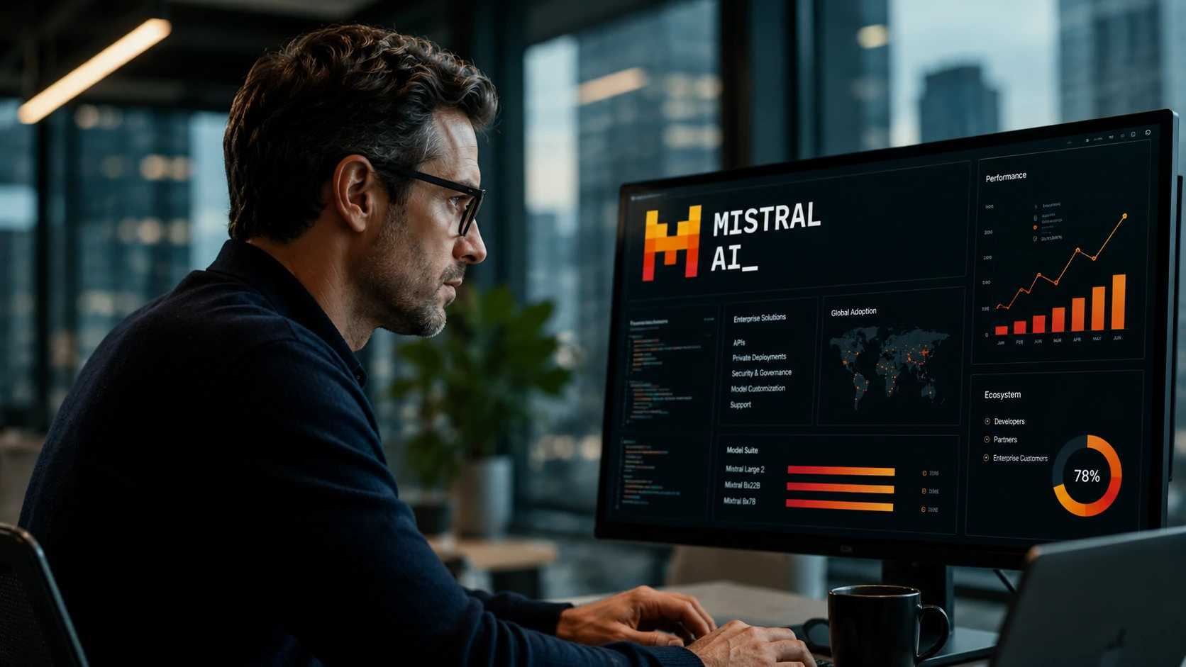 Estratégia corporativa da Mistral AI