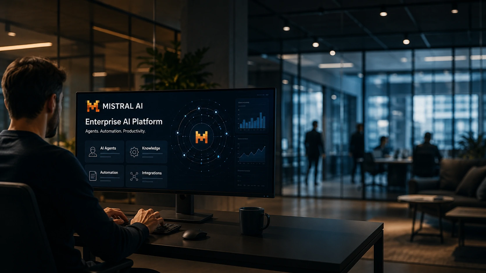 Plataforma da Mistral AI acelera estratégia enterprise e amplia concorrência no mercado de inteligência artificial.