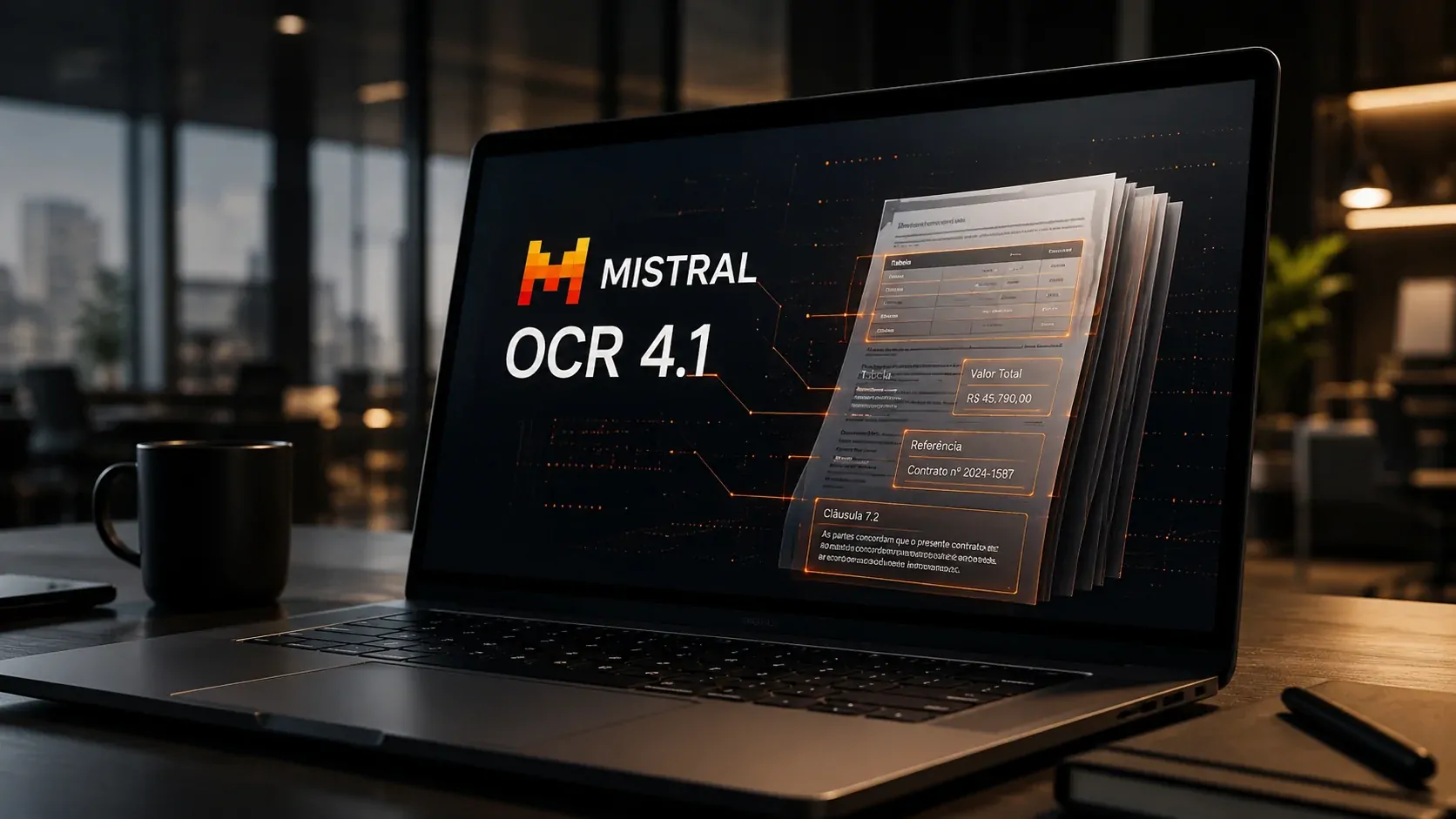 Mistral OCR 4.1 processing complex enterprise documents for artificial intelligence systems