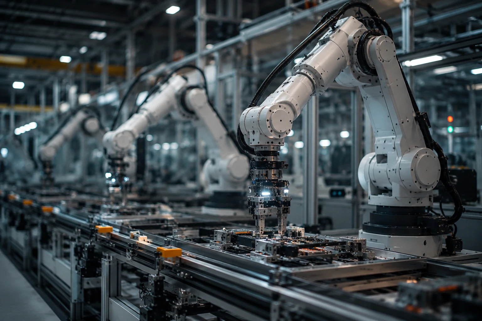 Linha de produção automatizada utilizando inteligência artificial