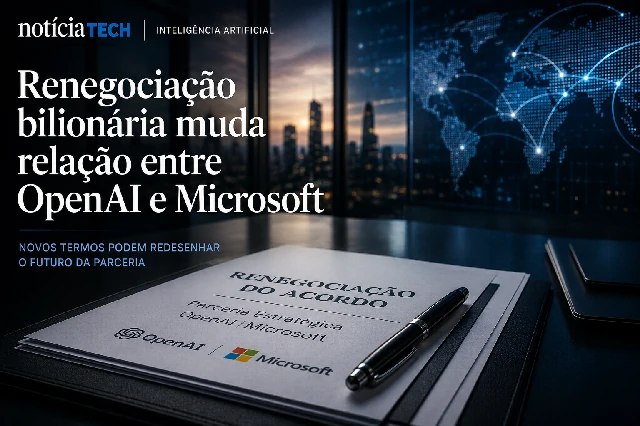 OpenAI e Microsoft negociando nova fase da parceria