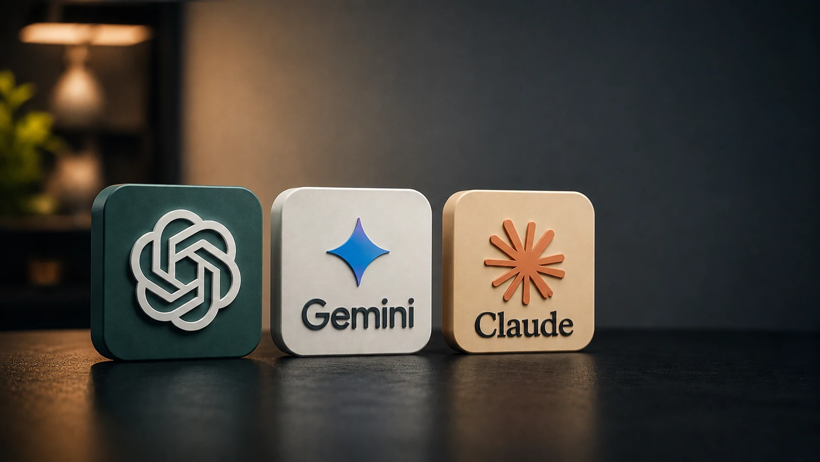Comparação entre ChatGPT, Gemini e Claude baseada no crescimento da base de usuários em 2026.