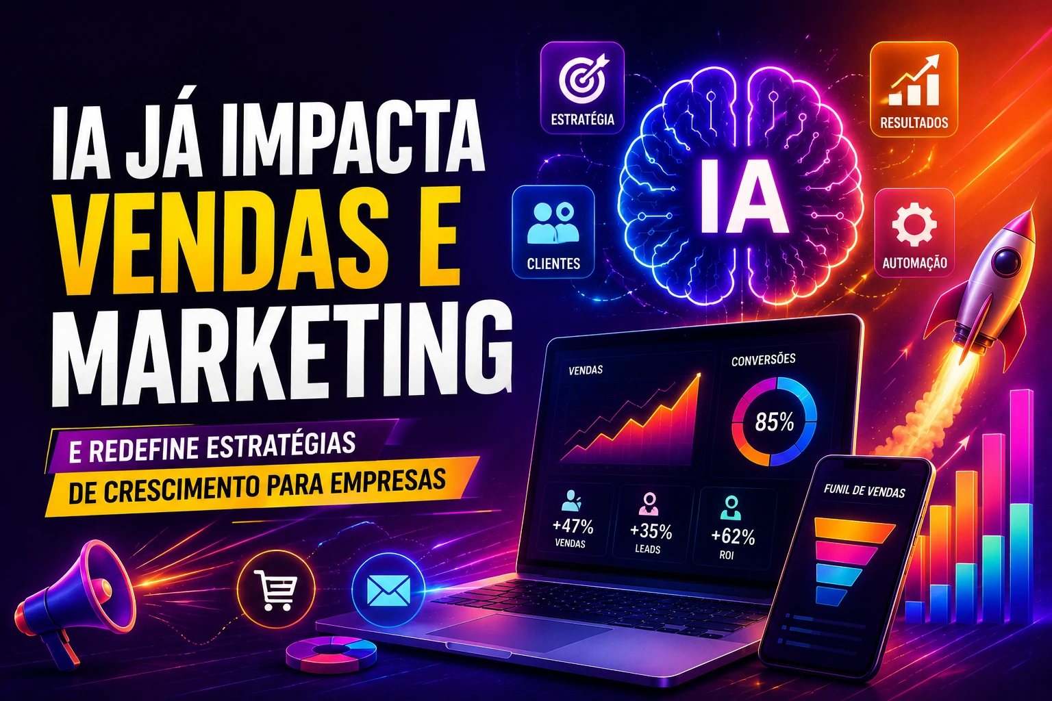 Inteligência artificial aplicada em marketing e vendas