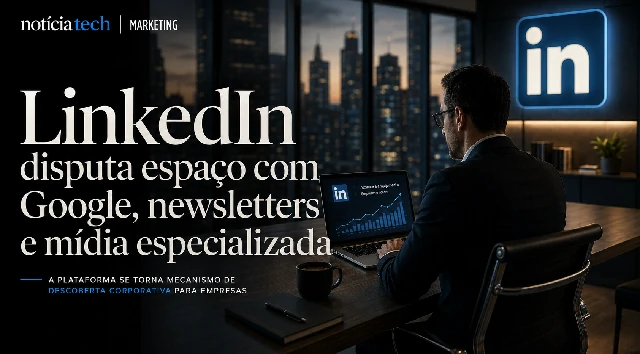 Executivos acompanhando métricas de distribuição e alcance corporativo em plataforma profissional
