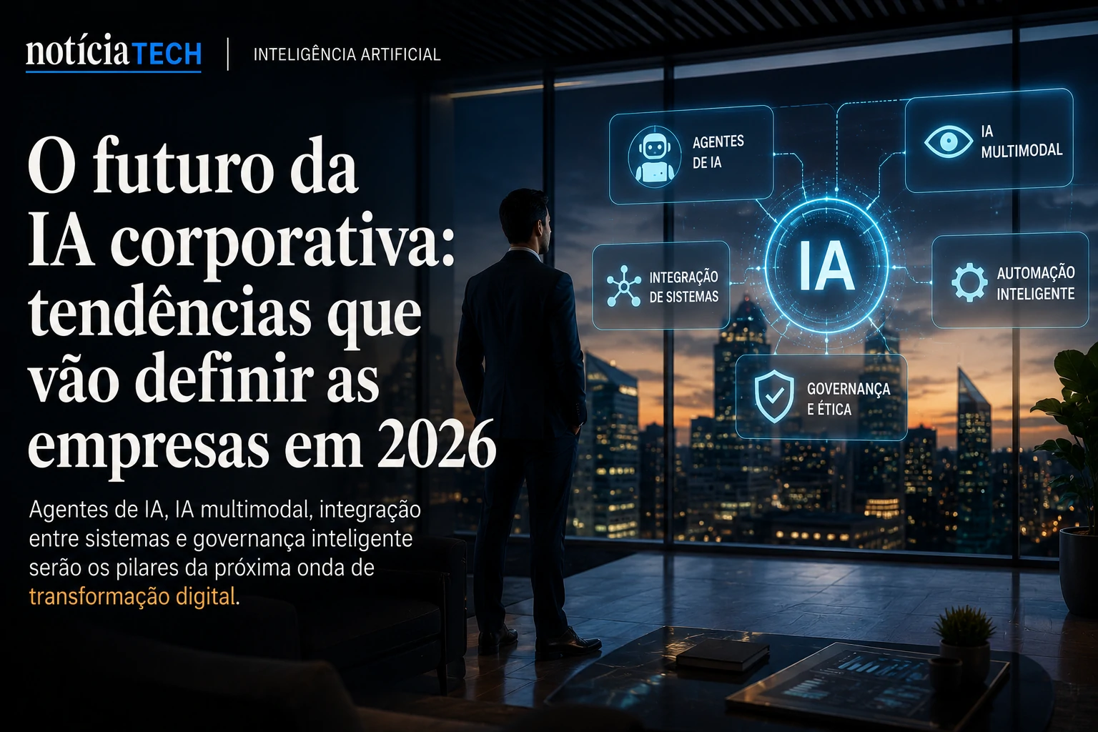 Memória organizacional conectada por IA