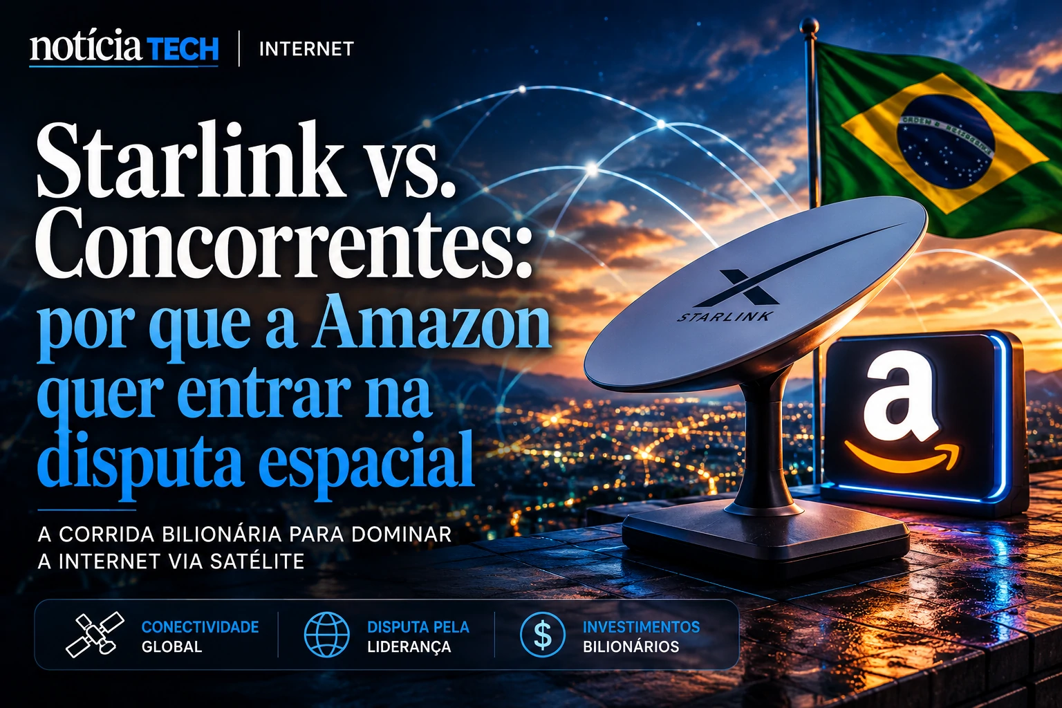Amazon desafia a Starlink