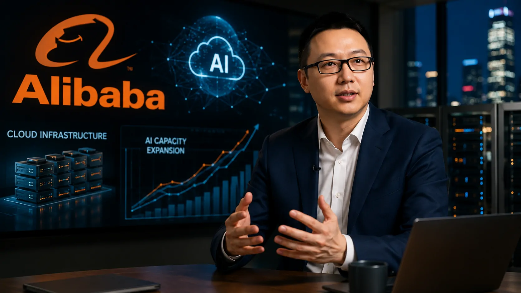 Eddie Wu and Alibaba artificial intelligence infrastructure