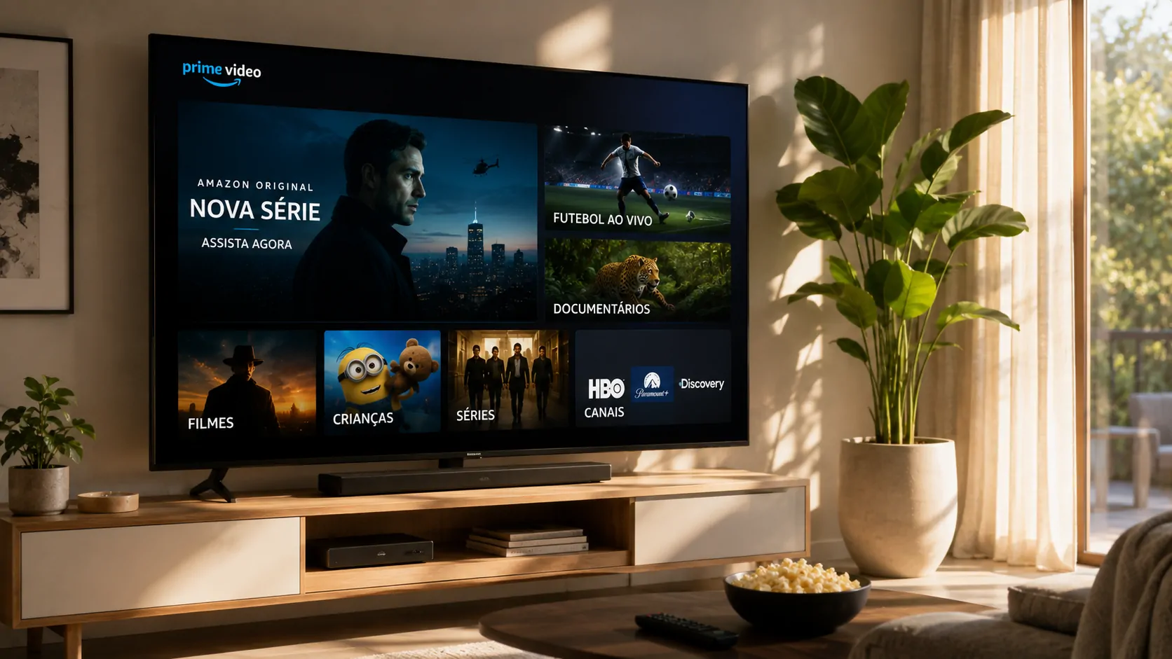 Prime Video combina conteúdo, esportes e serviços de entretenimento