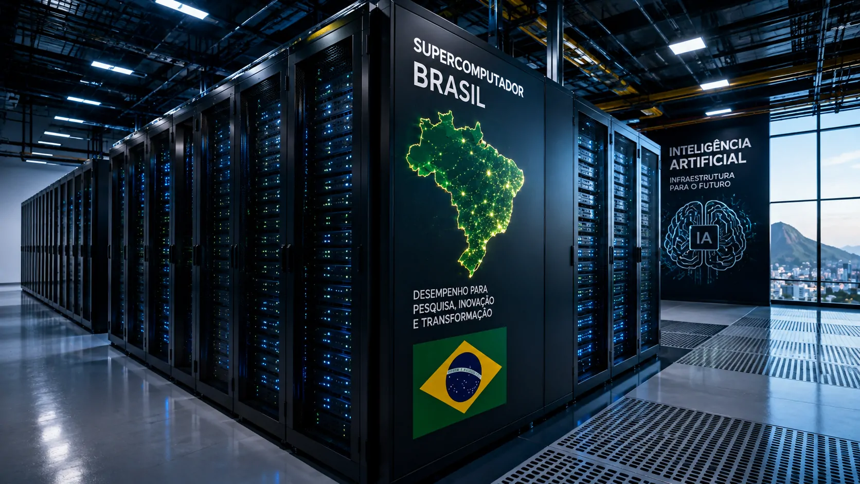 AI supercomputers and infrastructure represent the expansion of Brazil&rsquo;s computing capacity