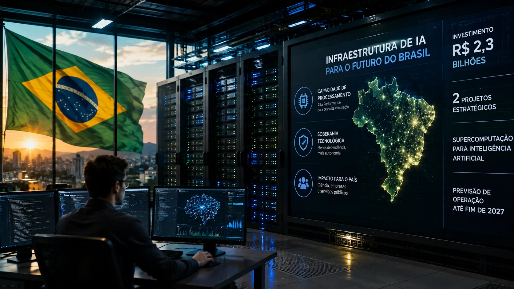 The AI infrastructure race involves chips, energy, data centers and multiple technology suppliers
