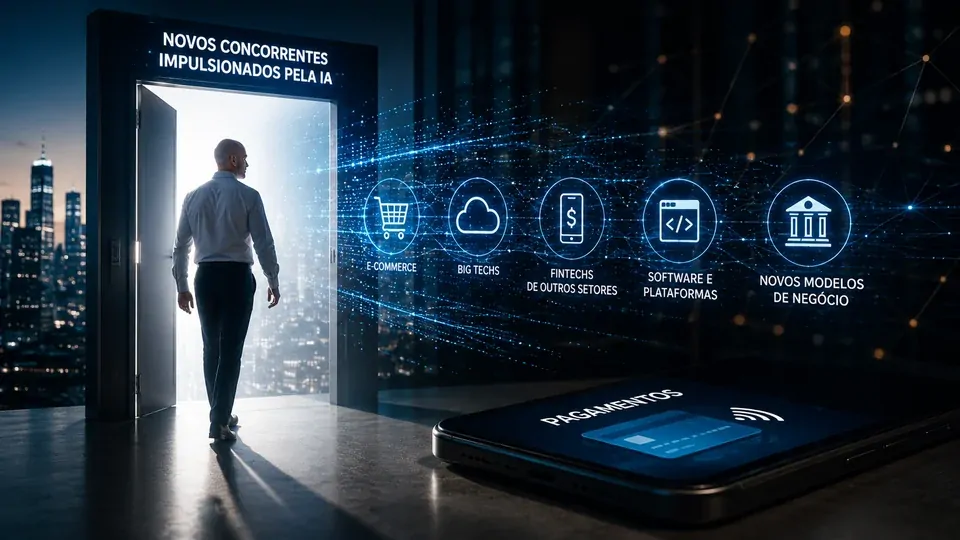 Mercado de pagamentos conectado a empresas de tecnologia e inteligência artificial