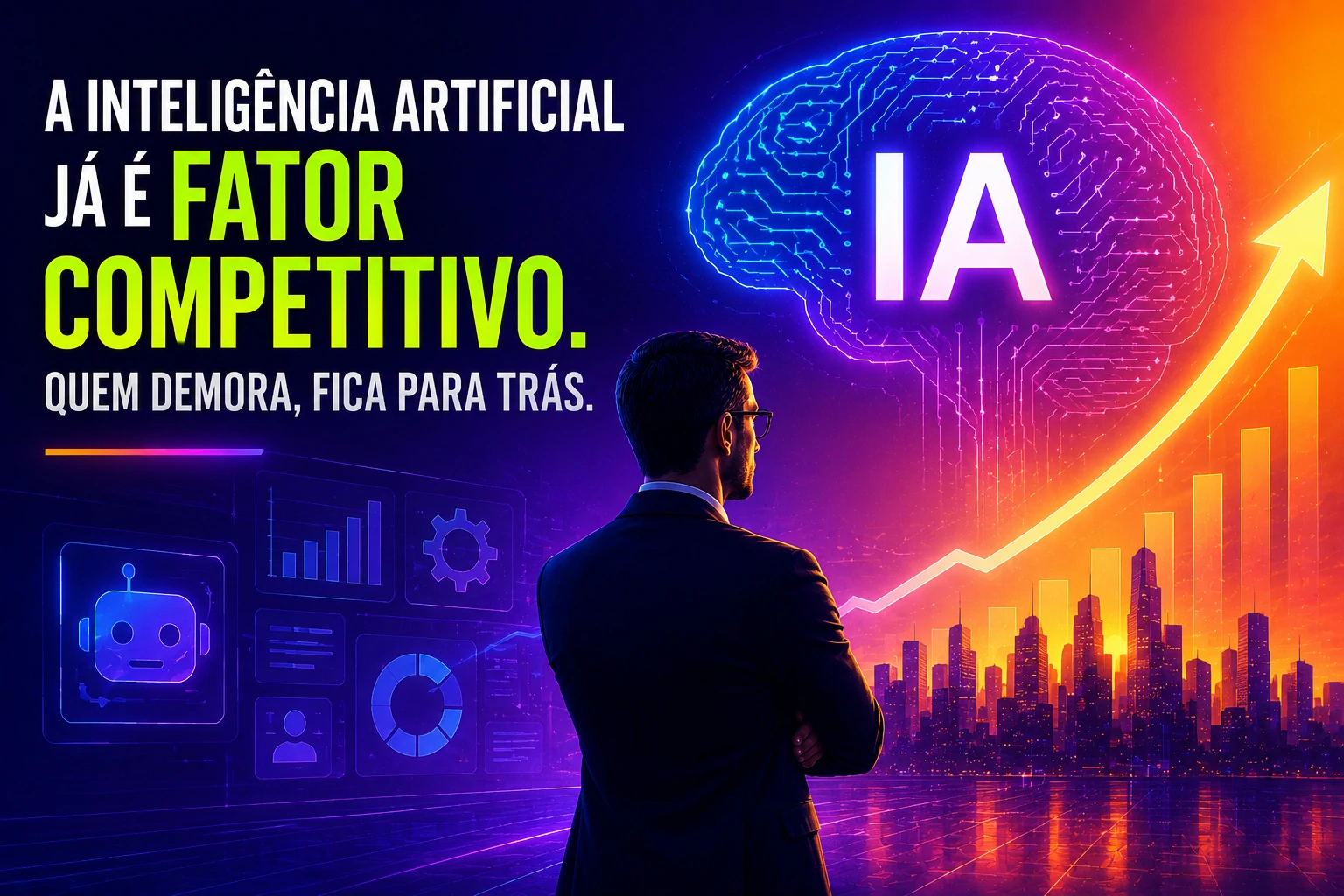 Empresas acelerando adoção de IA em setores estratégicos
