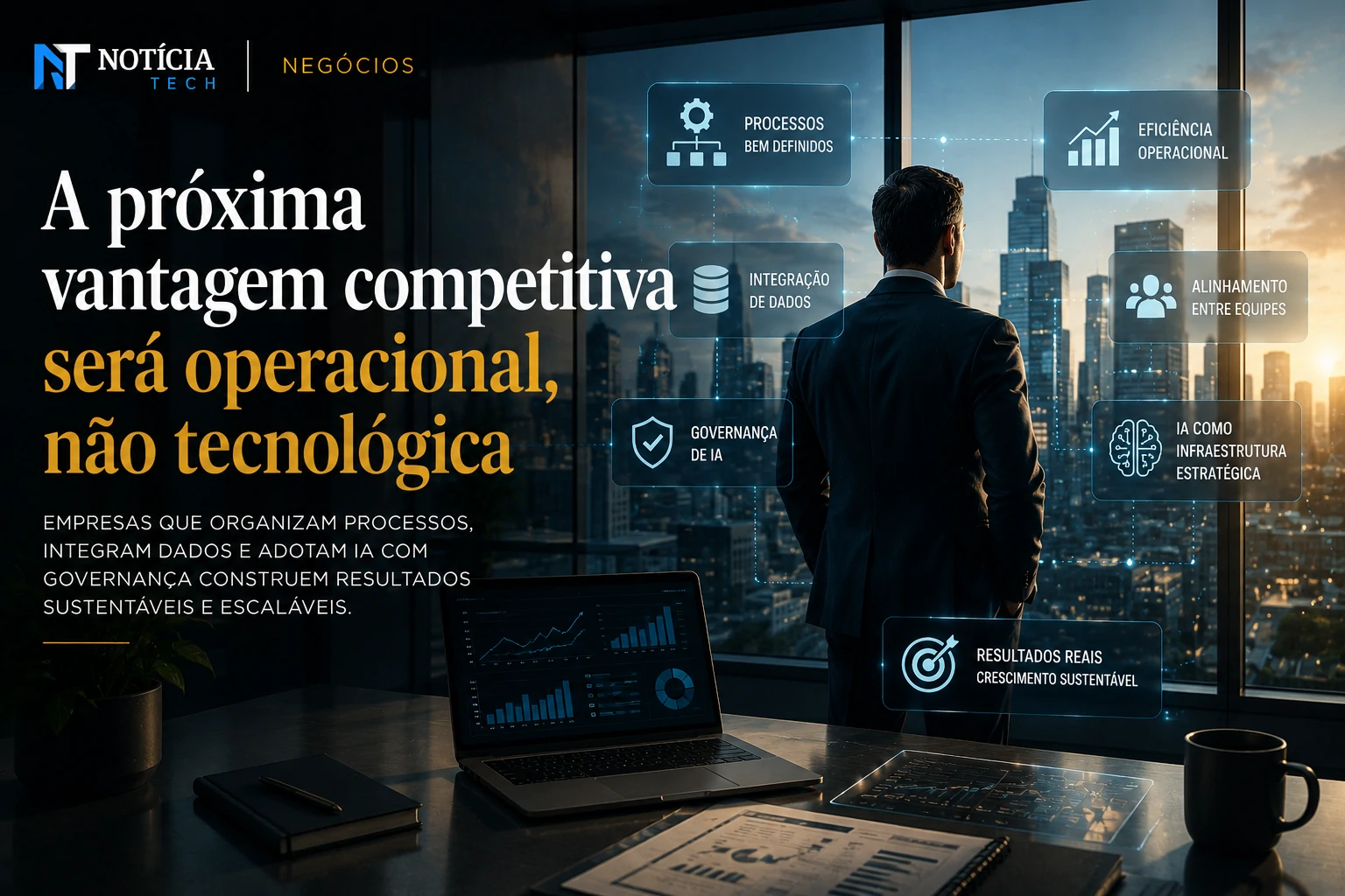 Empresas estruturando operações inteligentes com foco em eficiência e integração de IA Empresas estruturando operações inteligentes com foco em eficiência e integração de IA