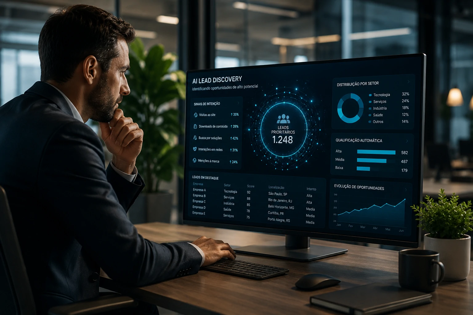 AI-powered lead generation