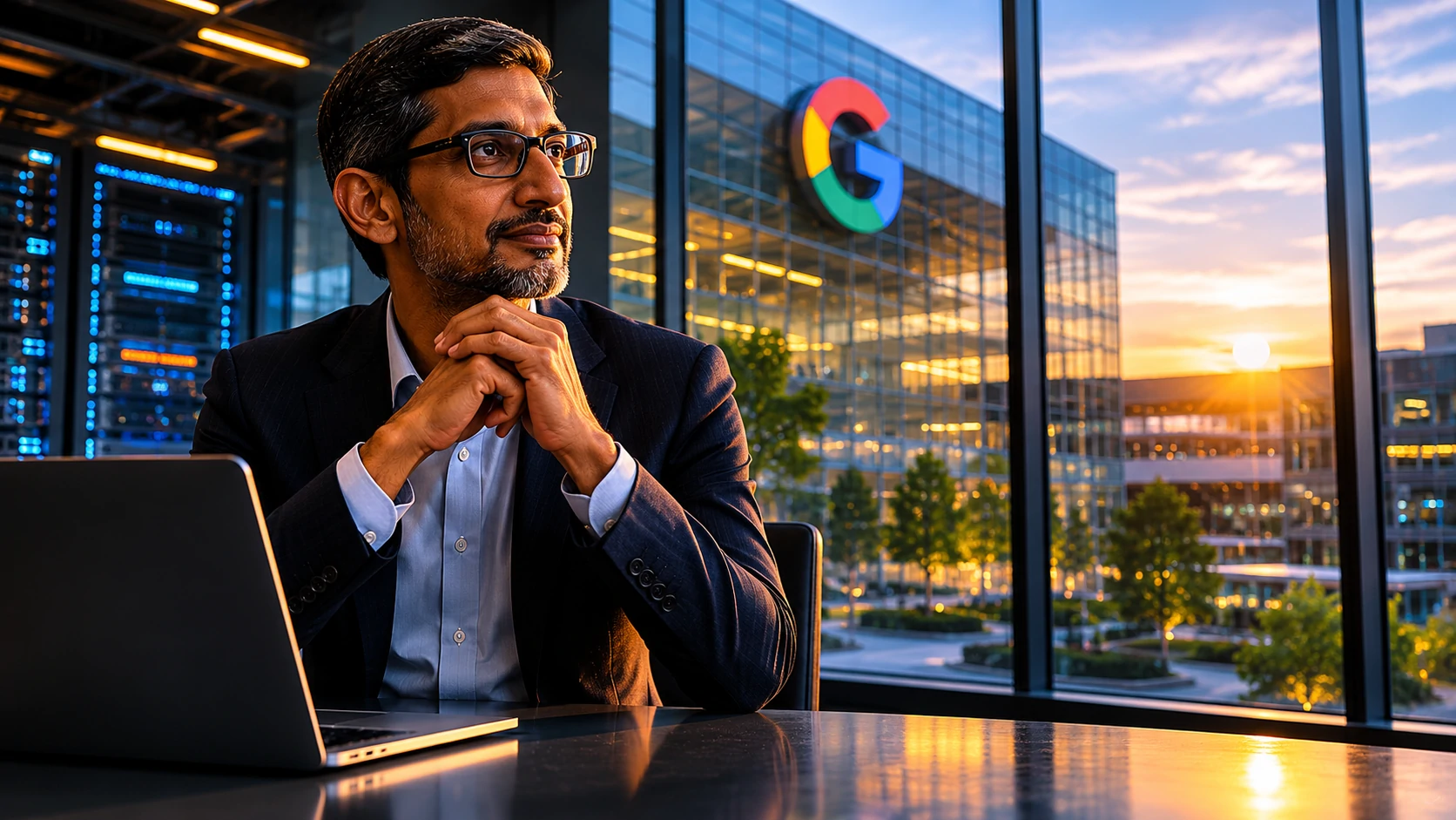 Sundar Pichai CEO da Google e da Alphabet