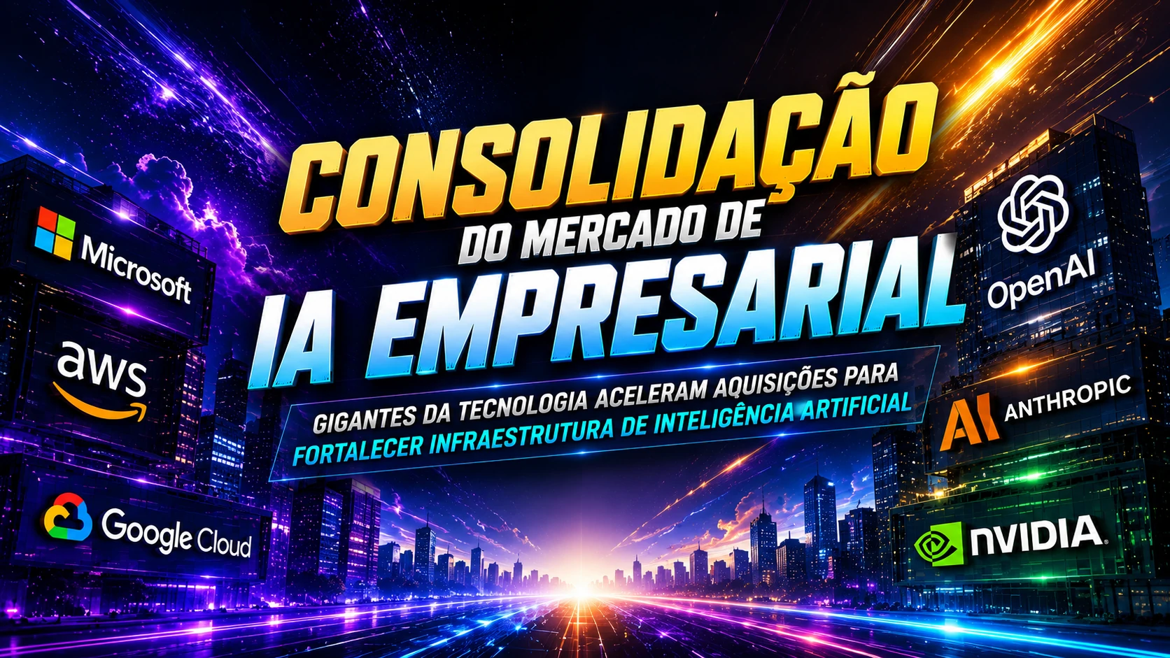 Consolidação do mercado de IA empresarial
