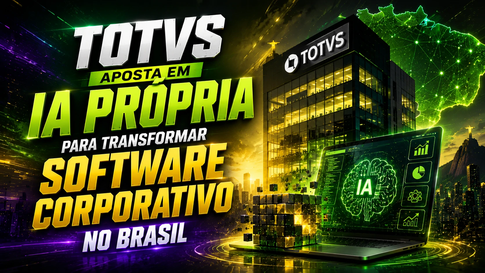 TOTVS acelera aposta em inteligência artificial própria para software corporativo